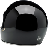 BILTWELL Gringo Motorcycle Helmet - Gloss Black - Small 1002-101-102