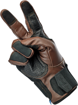 BILTWELL Belden Gloves - Chocolate/Black - Medium 1505-0201-303