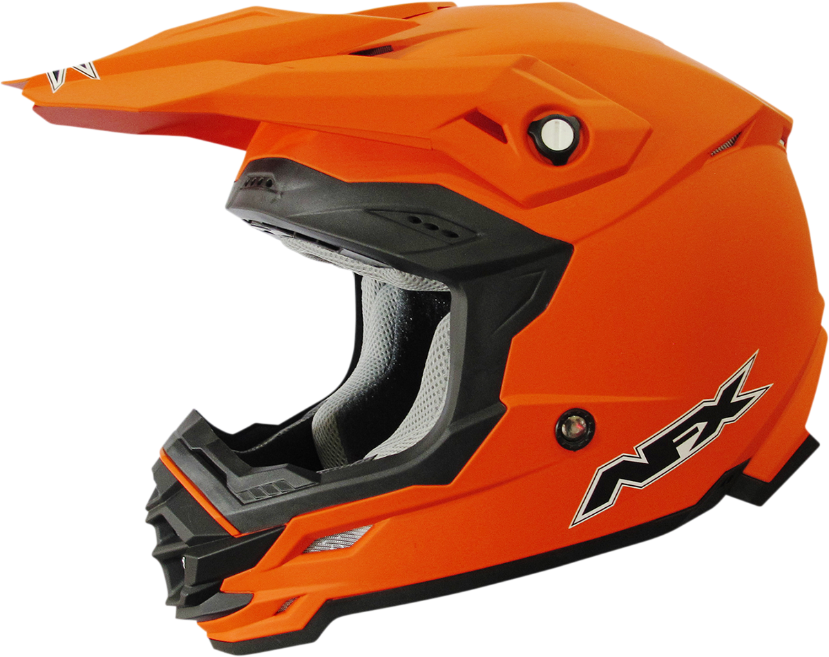 AFX FX-19R Motorcycle Helmet - Matte Orange - Large 0110-7048