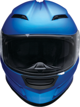 Z1R Jackal Motorcycle Helmet - Satin - Blue - Small 0101-14829