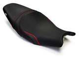 Luimoto Front Seat Cover, Sport Edition for Kawasaki Ninja 650R ER6N ER6F 2005-2008, Black and Deep Red