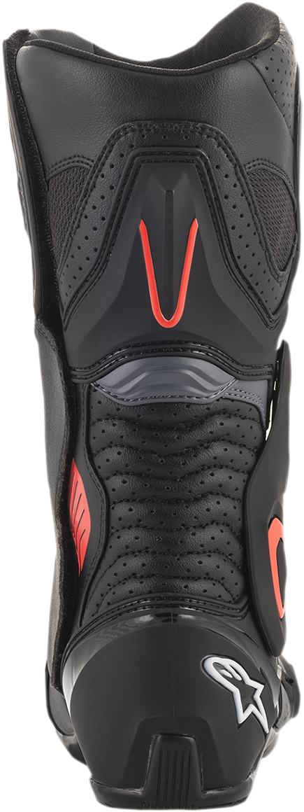 ALPINESTARS SMX-6 v2 Vented Boots - Black/Gray/Red - US 6.5 / EU 40 2223017-1133-40