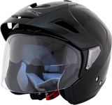 AFX FX-50 Motorcycle Helmet - Gloss Black - Small 0104-1364