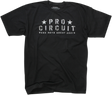 PRO CIRCUIT Flag T-Shirt - Black - Small 6411810-10