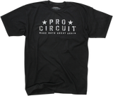 PRO CIRCUIT Flag T-Shirt - Black - Small 6411810-10