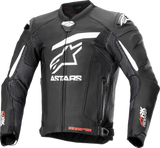 ALPINESTARS GP Plus R v4 Rideknit® Leather Jacket - Black/White - 60 3100324-12-60