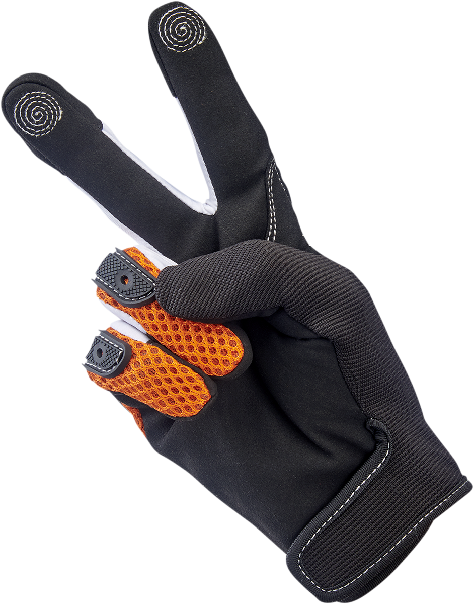 BILTWELL Anza Gloves - Orange - Large 1507-0601-004