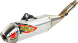 PRO CIRCUIT T-6 Slip-On Muffler - Stainless Steel KX 450 2024-2025  0122445A 1821-2090