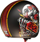 Z1R Saturn Motorcycle Helmet - Devil Made Me - Black/Red - Small 0104-2817