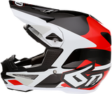 6D ATR-1 Motorcycle Helmet - Apex - Red - Medium 10-4536