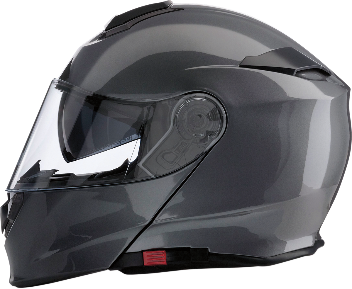 Z1R Solaris Motorcycle Helmet - Dark Silver - Large 0101-10051