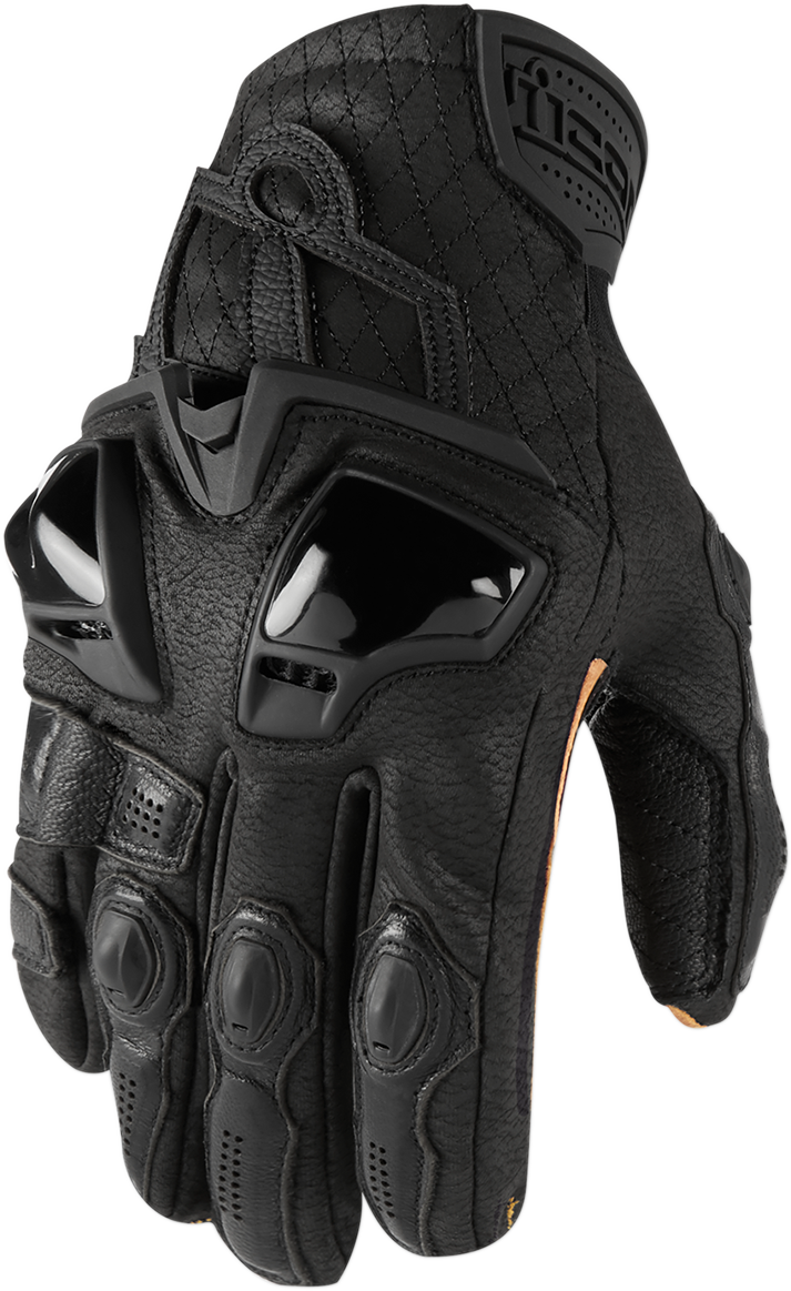 ICON Hypersport™ Short Gloves - Black - 2XL 3301-3537