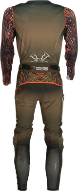 MOOSE RACING Agroid Jersey - Olive/Orange - Medium 2910-6983