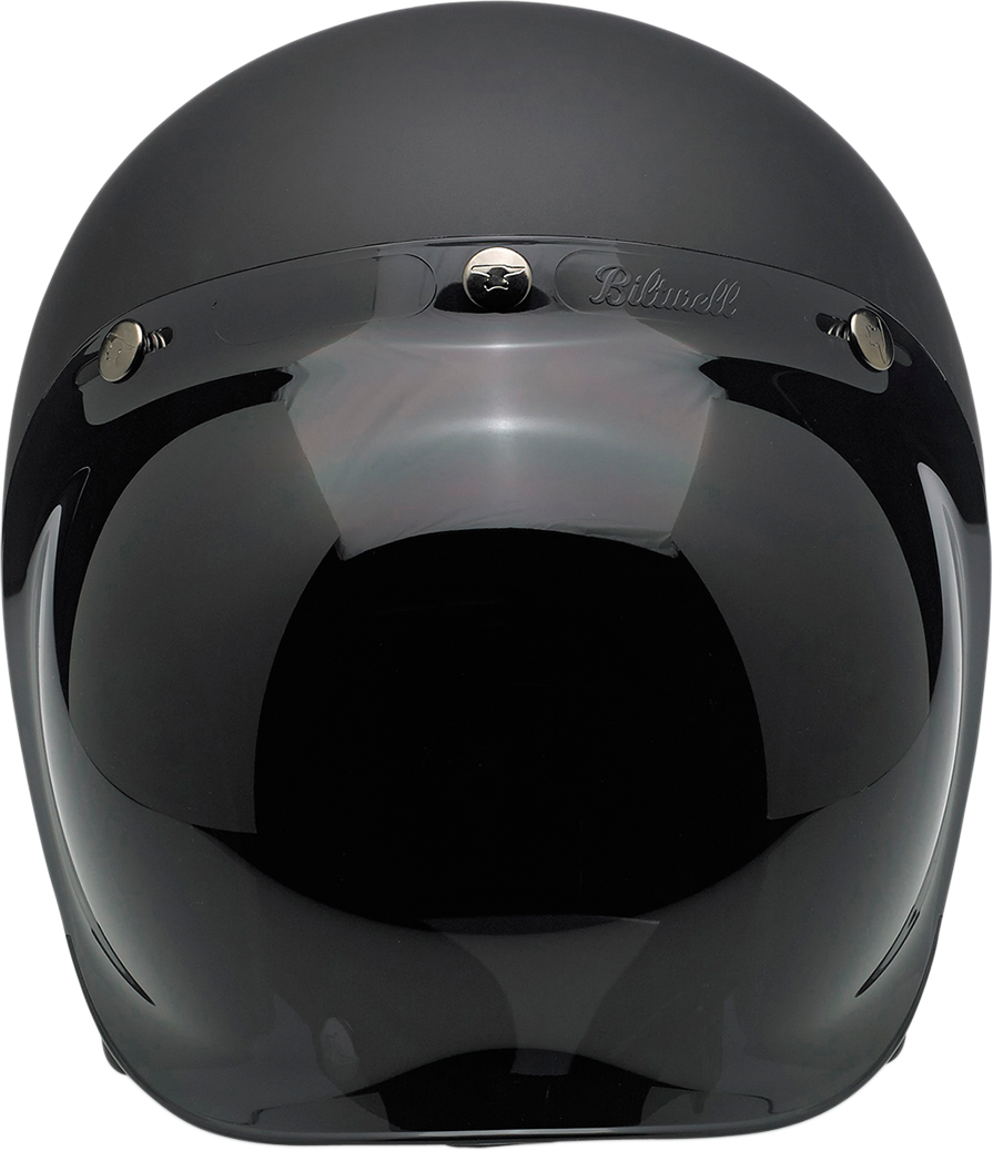 BILTWELL Bonanza Motorcycle Helmet - Flat Black - Small 1001-201-202