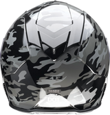 Z1R Warrant Motorcycle Helmet - Camo - Black/Gray - Large 0101-14368