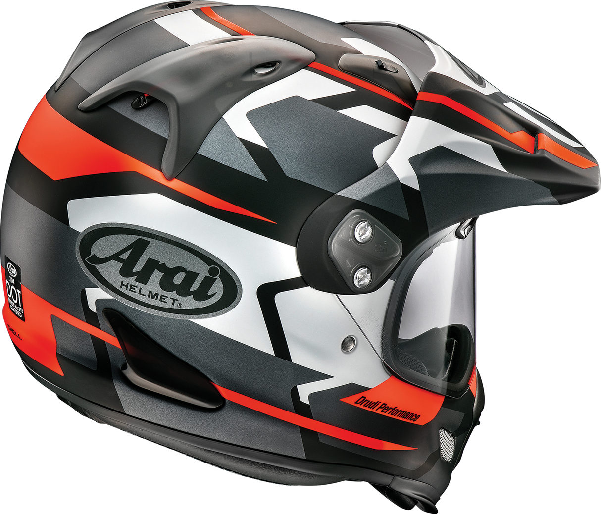 ARAI XD-4 Motorcycle Helmet - Depart - Black/Silver Frost - Small 0140-0239