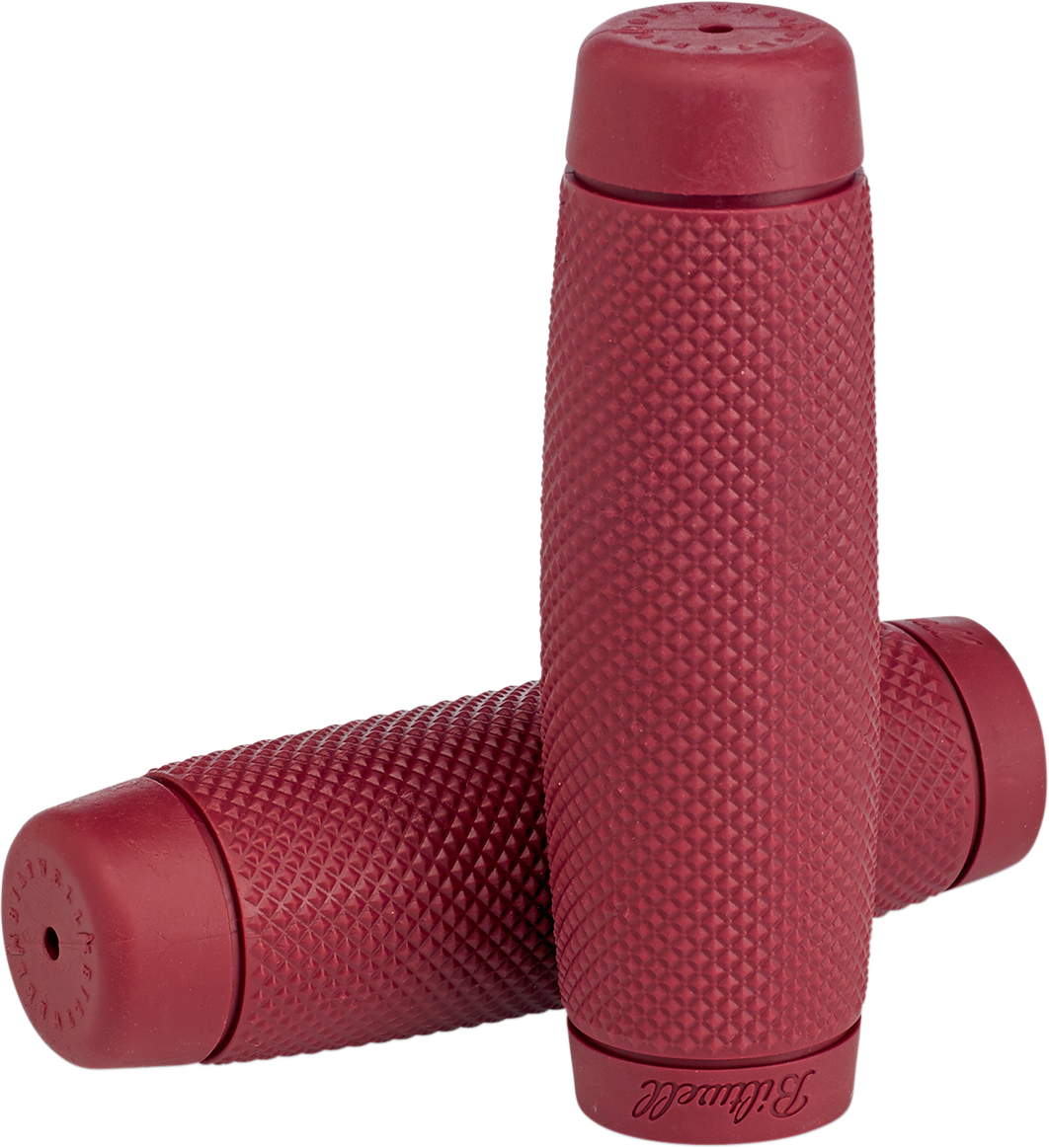 BILTWELL Grips - Recoil - 7/8" - Oxblood 6703-0378