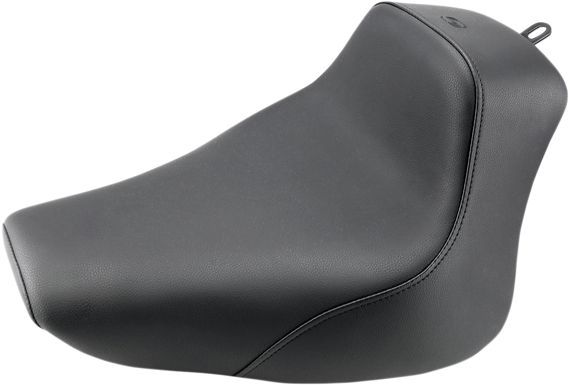 SADDLEMEN Heels Down Solo Seat - Without Backrest - Plain - Black 800-01-0021