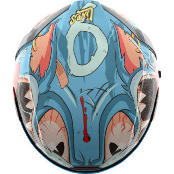 ICON Airform™ Motorcycle Helmet - 9 Lives - Blue - Small 0101-17384