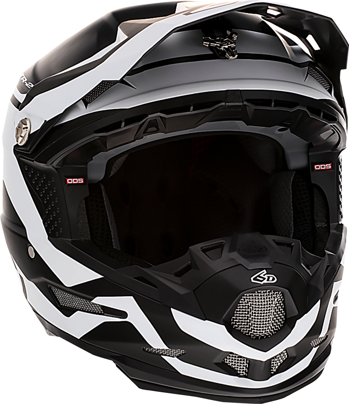 6D ATR-2 Motorcycle Helmet - Drive - White - Large 12-2717