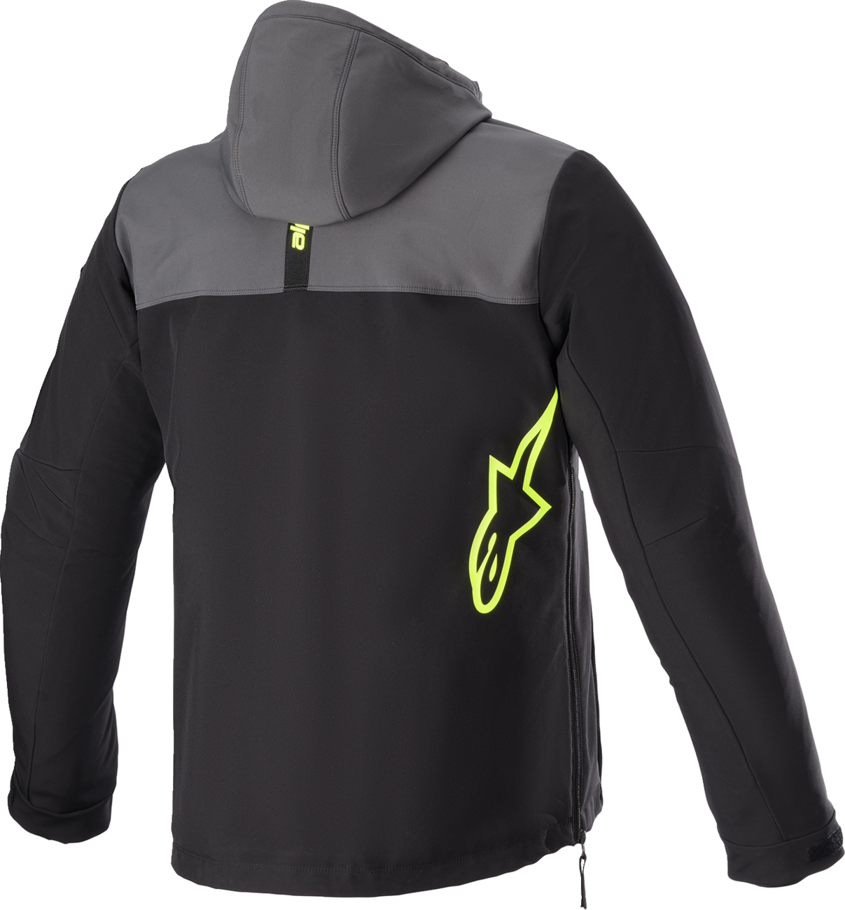 ALPINESTARS Sherpa Jacket - Black/Gray/Yellow - Medium 4208123-9151-M