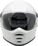 BILTWELL Lane Splitter Motorcycle Helmet - Gloss White - Small 1004-104-102