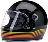 BILTWELL Gringo S Helmet - Gloss Black Spectrum - Medium 1003-536-103