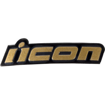 ICON Domain™ Metallic Badge - Gold 0133-1404