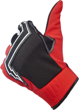 BILTWELL Baja Gloves - Red - Large 1508-0801-304