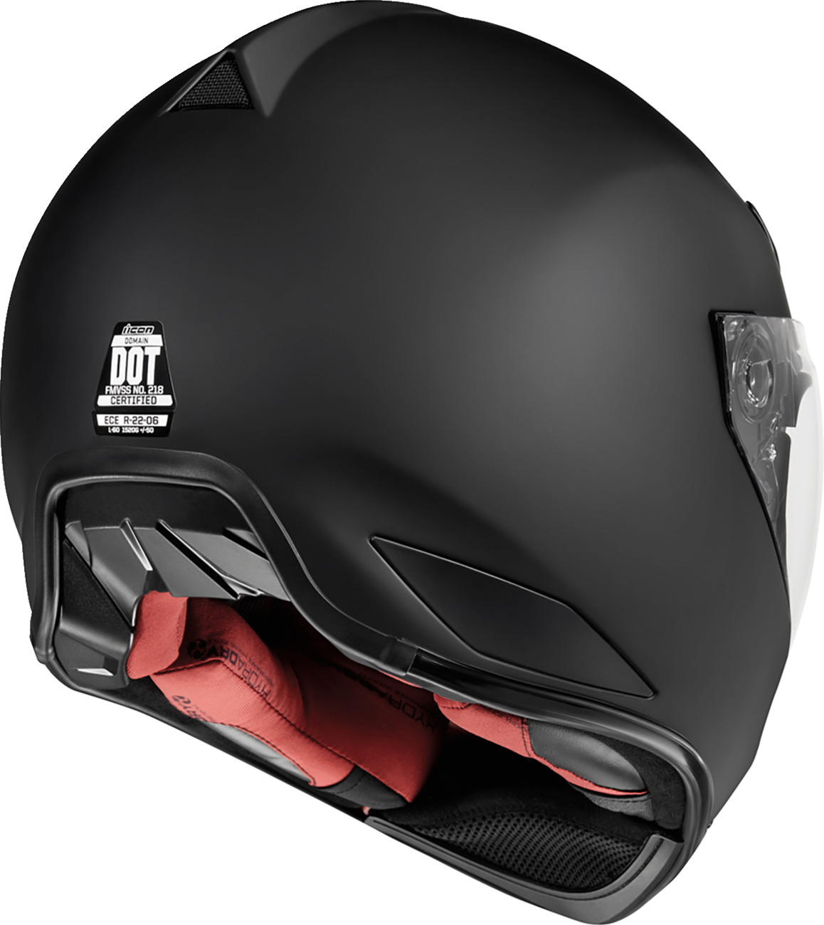 OPEN BOX NEW ICON Domain™ Motorcycle Helmet - Rubatone - Large 0101-14919