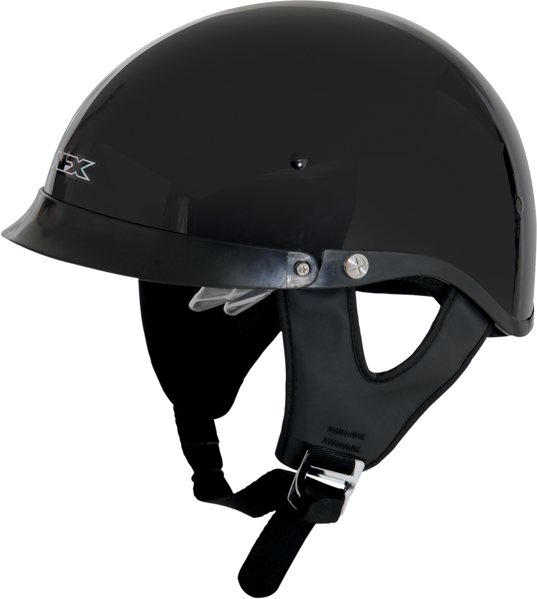 AFX FX-200 Motorcycle Helmet - Black - Small 0103-0728