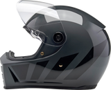 BILTWELL Lane Splitter Motorcycle Helmet - Storm Gray Inertia - Large 1004-569-504