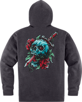 Sudadera con capucha y cremallera ICON Omnicrux - Negra - Mediana 3050-6388