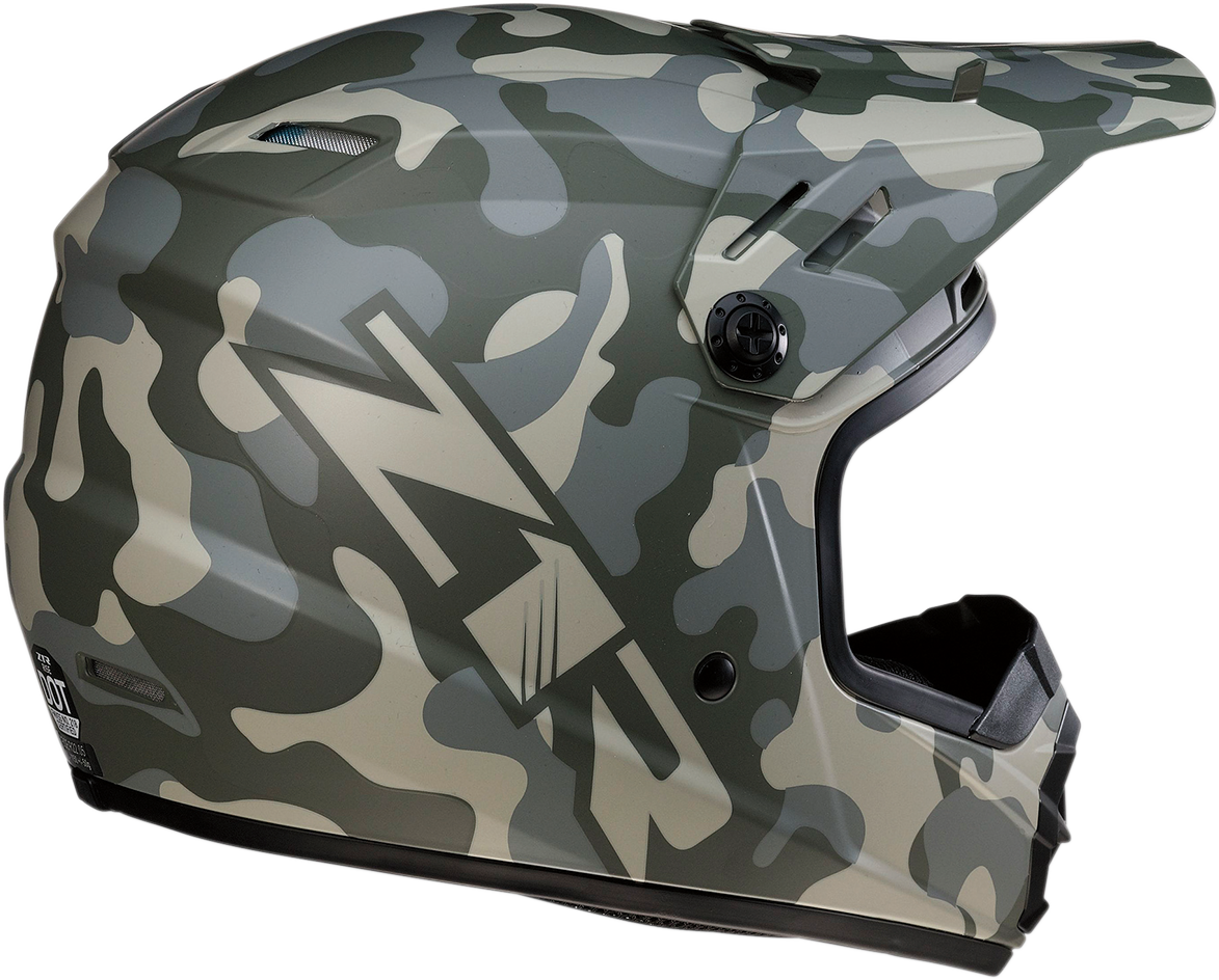 Z1R Youth Rise Motorcycle Helmet - Camo - Desert - Small 0111-1261