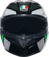 AGV K3 Motorcycle Helmet - Wing - Black/Italy - Small 2118381004007S