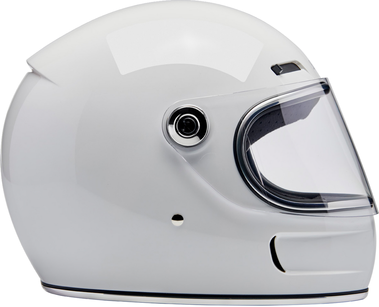 BILTWELL Gringo SV Motorcycle Helmet - Gloss White - 2XL 1006-104-506