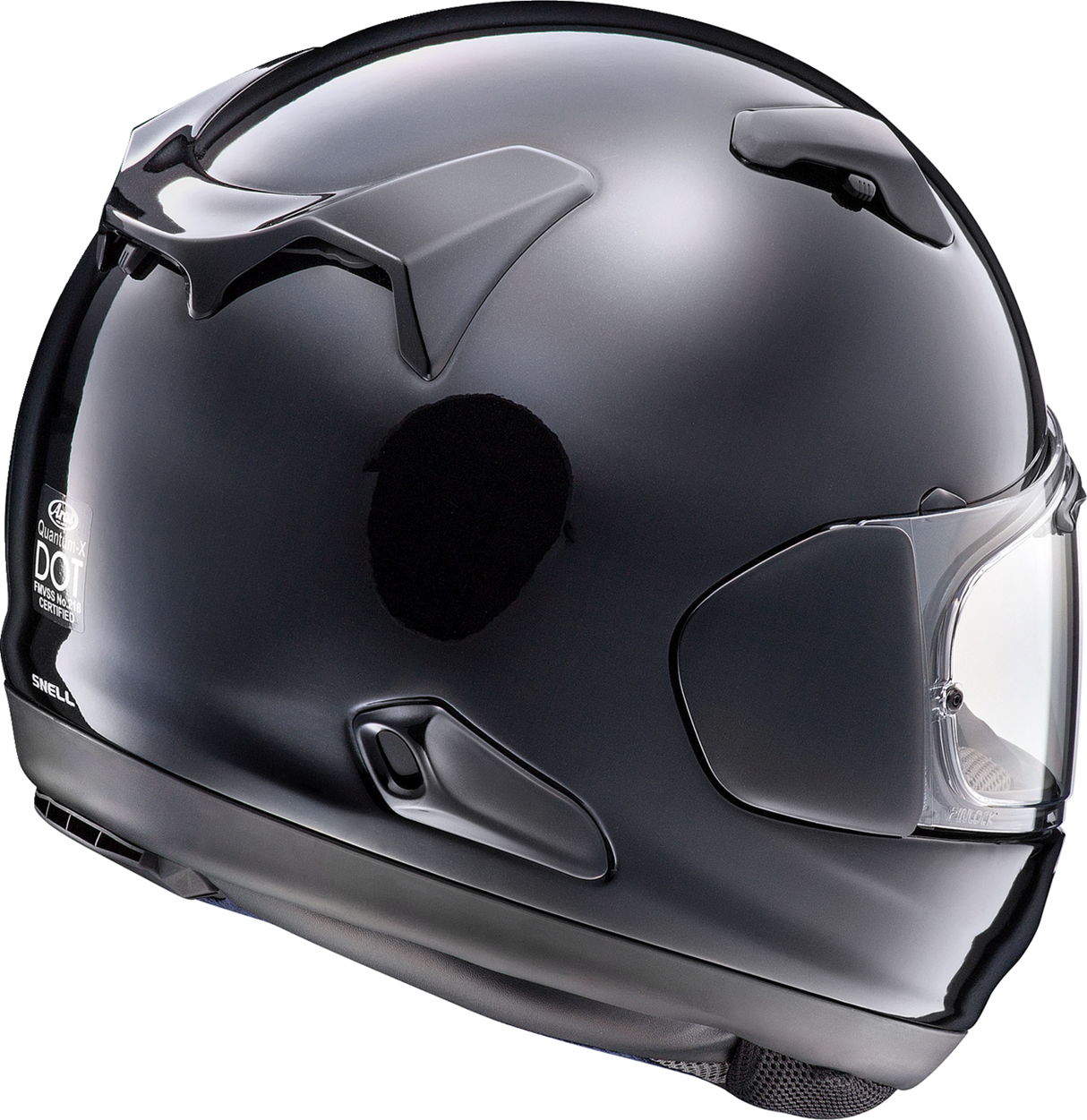 ARAI Quantum-X Motorcycle Helmet - Pearl Black - XS 0101-15694