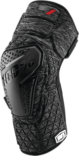 100% Surpass Knee Guards - Gray/Black - Large 70009-00007