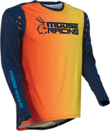 MOOSE RACING Agroid Jersey - Navy/Orange - Small 2910-6404