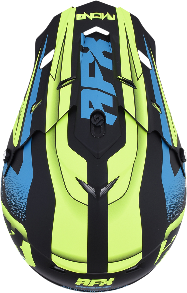 AFX FX-17 Peak - Force - Matte Black/Green/Blue 0132-1174