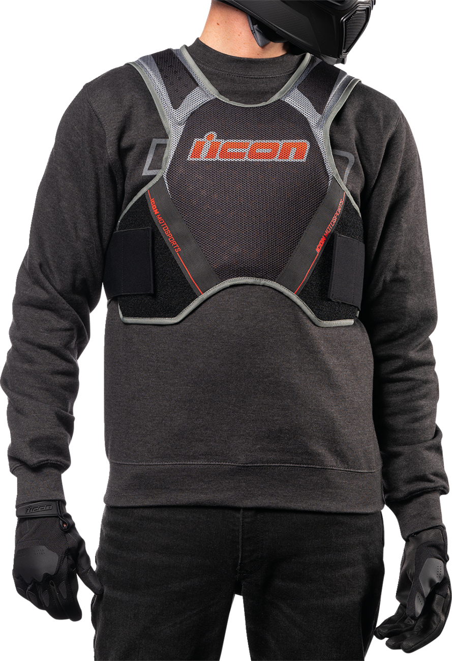 ICON Softcore™ Vest - Megabolt Black - Medium/Large 2702-0282