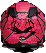 MOOSE RACING Youth F.I. Helmet - Agroid Camo - MIPS® - Pink/Red - Small 0111-1526