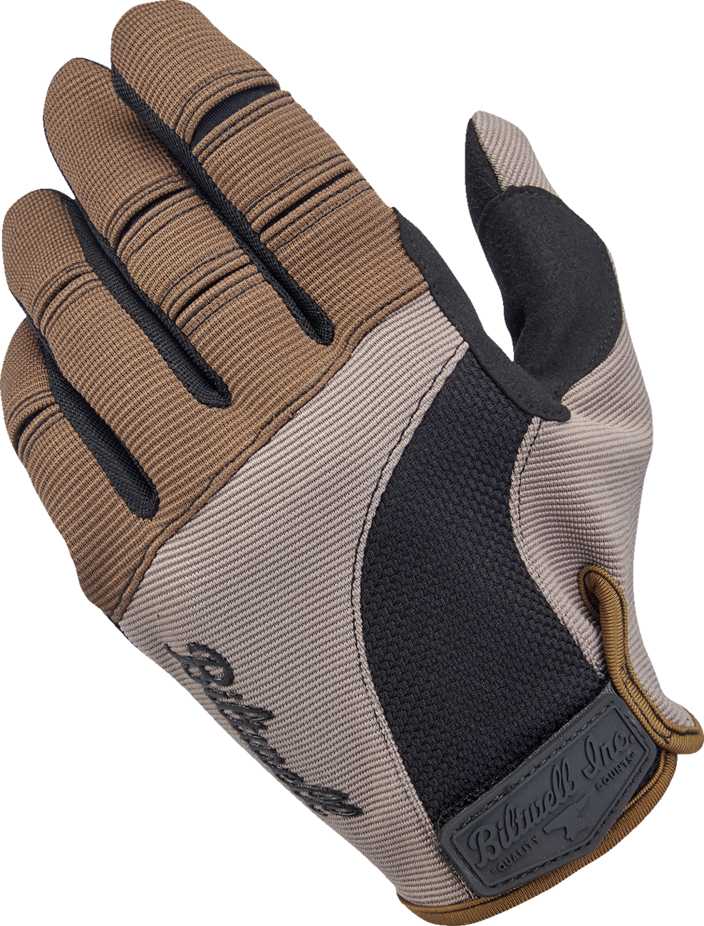 BILTWELL Moto Gloves - Coyote/Black - Large 1501-1301-004