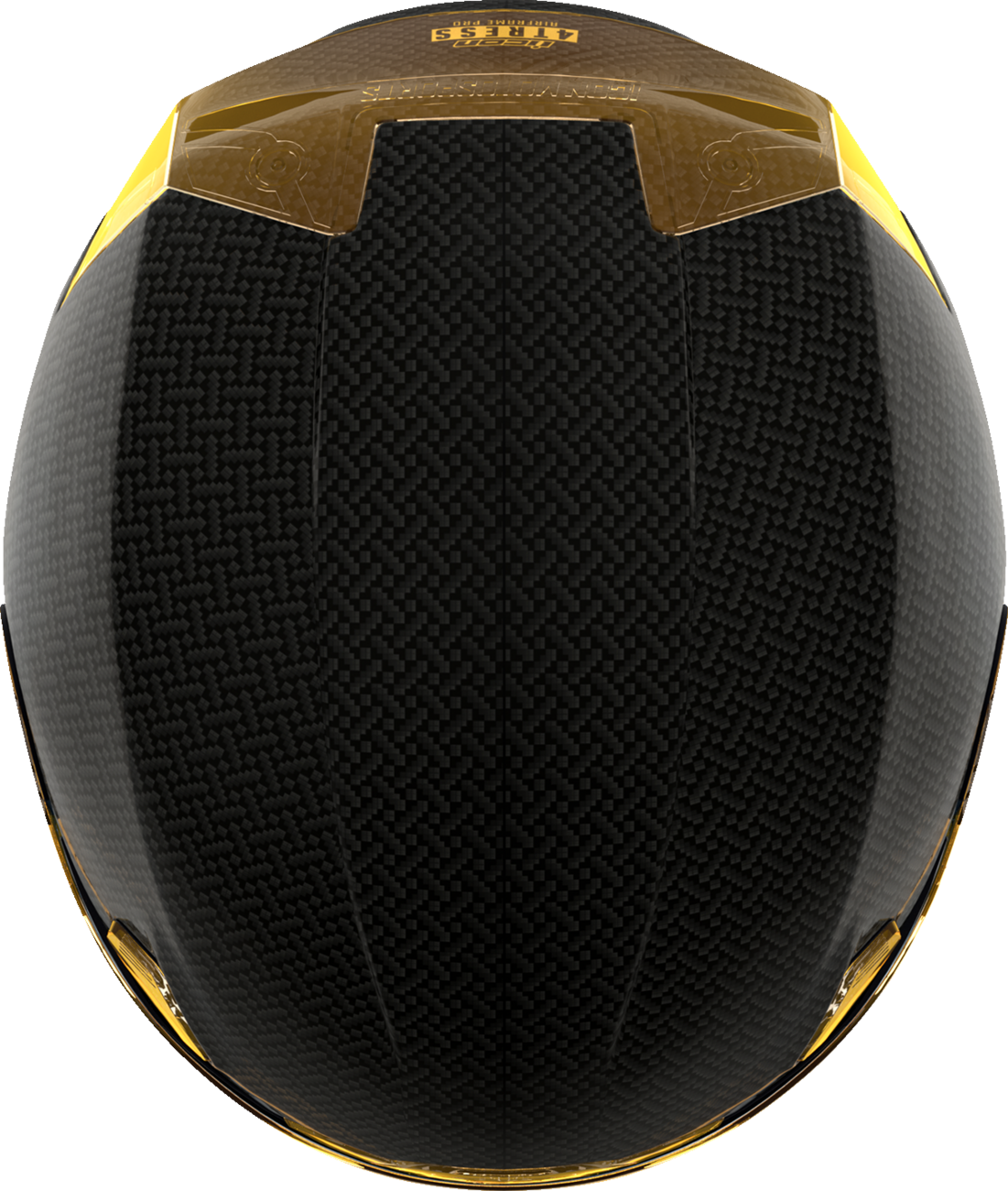 ICON Airframe Pro™ Motorcycle Helmet - Carbon 4Tress - Yellow - 2XL 0101-16664