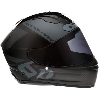 6D ATS-1R Motorcycle Helmet - Wyman - Black/Gray - 2XL 30-0709