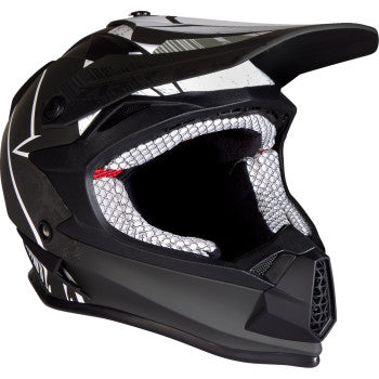 Z1R Youth F.I. Motorcycle Helmet - Fractal - MIPS - Matte Black - Large 0111-1510