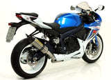 Arrow Suzuki Gsx-R 600/750 '11 Homologated Aluminium Thunder Silencer With Carbon End Cap 71772ak