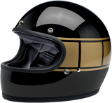 BILTWELL Gringo Motorcycle Helmet - Gloss Black Holeshot - XS 1002-527-101