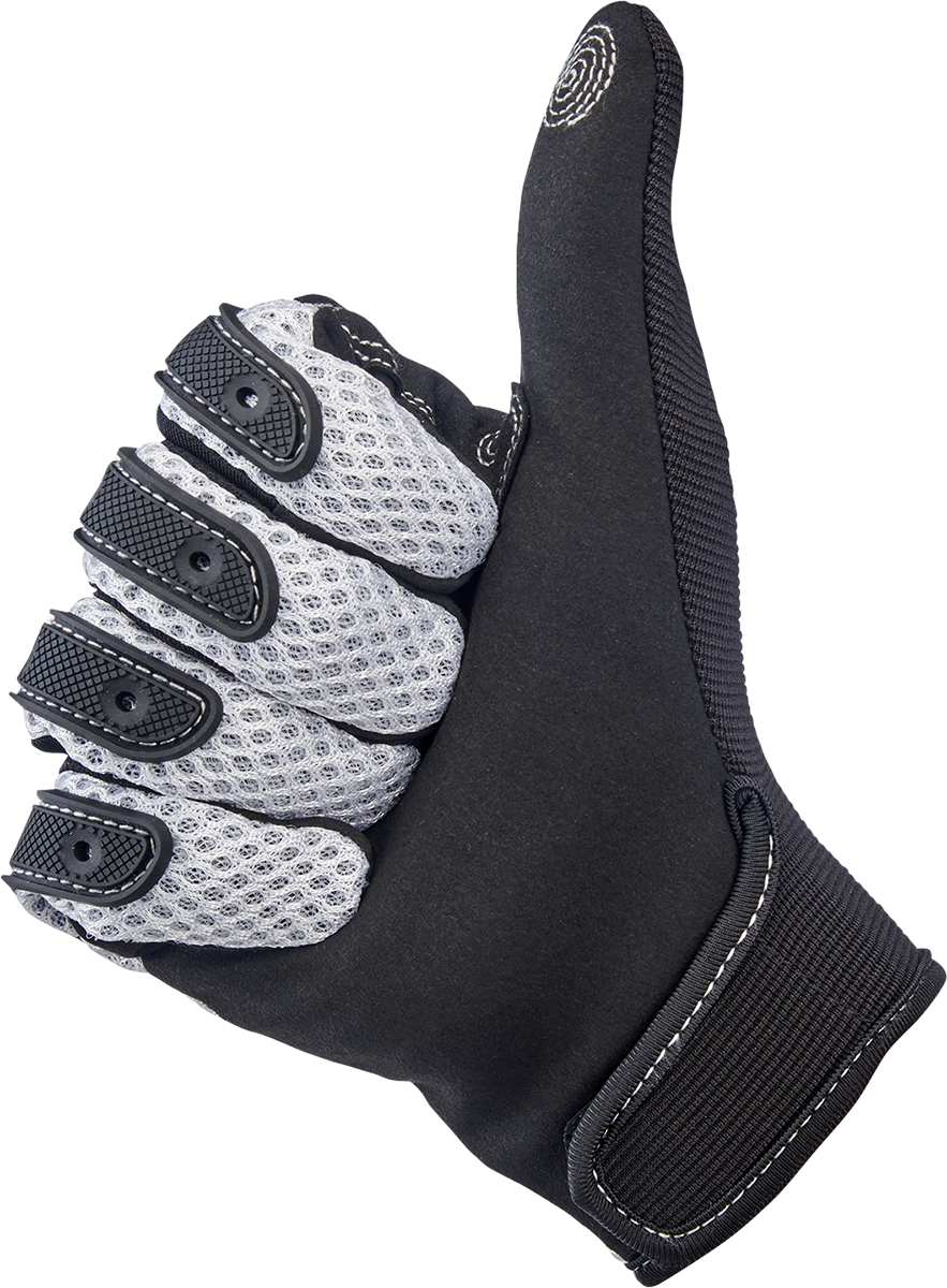 BILTWELL Anza Gloves - White - 2XL 1507-0401-006