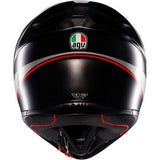 AGV K1 S Motorcycle Helmet - Lap - Matte Black/Gray/Red - Small 2118394003-034-S